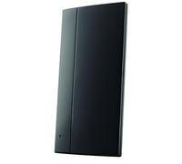 Meliconi Antena TV interior AD Professional R1 – Filtros 4G/5G, DVB-T2 HEVC, USB Negro Medio