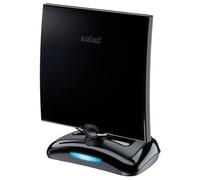 Meliconi | AT 49 Antena de TV USB para Interiores con amplificación Ajustable. Preparada para DVB-T2 y 5G. Elemento captador Ajustable. Alimentación Mediante Cable USB Incluido. Alcance 30km