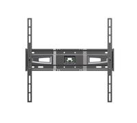 Meliconi CME ES400 - Soporte fijo, color negro | TV 40”-55”, VESA 200-300-400, Capacidad 25 kg, Fischer Tacos, Fácil Instalación, Made in Italy, Negro
