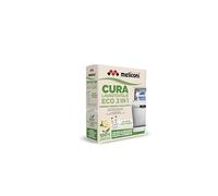 Meliconi Cura Lavavajillas Líquido Eco 2-en-1, Desinfectante y Antical Limpia Lavavajillas, Fórmula Natural, Prolonga la Vida del Electrodoméstico, Paquete de 2 Botellas