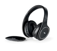 Meliconi, Digital Smart, Auriculares Bluetooth, Auriculares Inalámbricos para TV Ergonómicos, Base USB Compacta, Batería Duradera, 2 Canales de Transmisión, Utilizables con Cable AUX y Digital Toslink