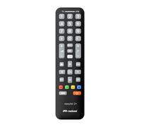 Meliconi Easytel 2+, Mando a Distancia Universal 2 en 1 | Para TV y Decodificador TDT/Satélite, Compatible con Samsung, LG, Sony y Más de 50.000 Modelos de TV