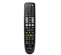 Meliconi Gumbody Personal 2+, Mando a Distancia para TV LG, sustituye al Mando a Distancia Original. Listo para Usar. Cuerpo de Goma antihock.