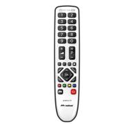 Meliconi Gumbody Pratico 2+, Mando a Distancia Universal 2en1 Funda de Goma