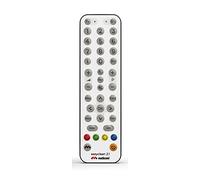 Meliconi Mando A Distancia Universal 2 EN 1 para TV Y DECODIFICADOR, FÁCIL DE Limpiar