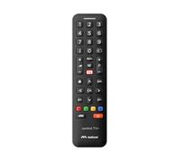 Meliconi Meliconi Control TV+ Mando universal para TV compatible con casi todos los modelos, fácil de usar y que ahorra espacio