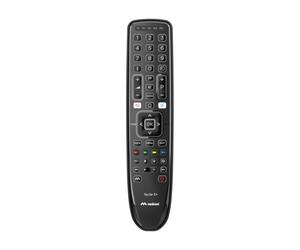 Meliconi Meliconi Gumbody Facile 5+ Mando universal 5 en 1 con cuerpo de goma compatible con TV, decodificador, SKY, Bluray/DVD y más, actualizable y con