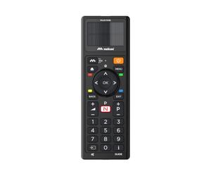 Meliconi Meliconi SOLAR TV Mando a distancia universal solar para 1 TV compatible con casi todos los televisores en circulación y sostenible ¡sin impacto