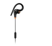 Meliconi Mysound Speak Fit + Auriculares In-Ear con Conexión Type-C, Óptimos para el Deporte, Color Negro y Naranja