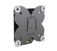 Meliconi Slimstyle Plus 100 S, Soporte de TV para Pared Fijo Ultrafino para TV Plana de 14" a 43", Soporte de TV con VESA 75-100, Capacidad de Carga 20 Kg, Made in Italy, Negro