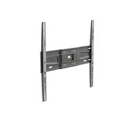 Meliconi Slimstyle Plus 400 S, Soporte de TV de Pared Fijo Ultrafino para TV Plana de 40" a 82", Soporte de TV con VESA 200-300-400, Capacidad de Carga 50 Kg, Made in Italy, Negro