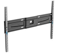 Meliconi Slimstyle Plus 600 S Meliconi, Soporte TV Pared 50 Pulgadas a 86 Pulgadas, Adecuado También para Paredes de Cartón Yeso, Fijo, Vesa 300-400-600, con Sistema Fast Block e Protecciones