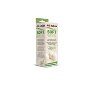 Meliconi Soft Wool-bolas secadora | Facilitan y aceleran el secado de las prendas dejándolas suaves a largo, Lana 100%, 3 unidades, blanco, diámetro aprox. 7 cm
