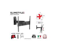 Meliconi slimstyle plus 400 sr, soporte con brazo ultrafino de pared p