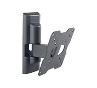 Meliconi Soporte Monitor TV Pared Negro VESA 100x100 FLATSTYLE 20 Kg