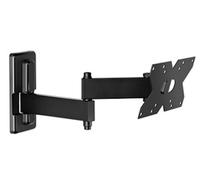Meliconi - Soporte para TV | TV 14”-32”, VESA 75-100-200x100, Capacidad 17 kg, Fischer Tacos, Fácil Instalación, Made in Italy, Negro