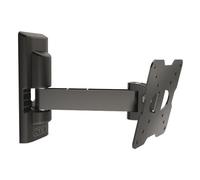 Meliconi Soporte TV Monitor Pared VESA 100x100 30Kg FLATSTYLE Fr 100 Negro
