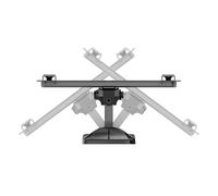 Meliconi Space System Turn 200, Soporte TV Pared Inclinable y Giratorio, Brazo TV 14"-40", VESA 50-75-100-200, Peso Máximo 30 Kg, Rotación Vertical -5°/+20°, Rotación Horizontal ±20°