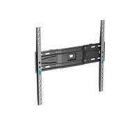 Meliconi SpaceSystem Flat 400 Slim Soporte TV Pared además para Cartón Yeso | TV 40”-82”, Ultrafino, VESA 200x200 300x300 400x400, Capacidad 50 kg | 35 kg para Cartón Yeso, Fischer Tacos, Made in Italy