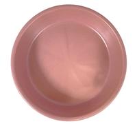 Meliflor Plato de Cerámica 24cm Rosa Duraderos y Resistentes - Decoración - Hogar y Jardín - Artesanalmente Fabricado en España