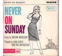 MELINA MERCOURI/DON COSTA AND HIS ORCHESTRA - Never On Sunday