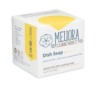 Meliora Productos de limpieza Jabón de platos sin plástico para lavar a mano, 7 onzas, 1