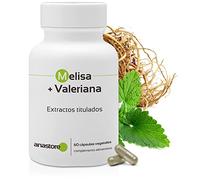 Melisa + Valeriana * 400 mg / 60 cápsulas * Para los problemas de sueño, el estrés y la ansiedad * Fabricado en FRANCIA