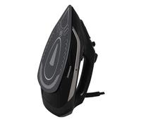 Melissa 16390057 Plancha de vapor 2500 W - Suela de cerámica, vapor variable 20 - 30 g/min, función de secado, vapor, pulverización y vapor, autolimpieza, depósito de agua de 350 ml, incluye vaso