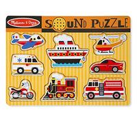 Melissa and Doug - Puzzle de 8 Piezas para vehículos