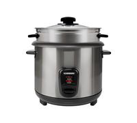 MELISSA, Arrocera Eléctrica 1L con Vaporera Compacta y Mantenimiento en Caliente