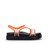 melissa Bikini Platform AD, Sandalias con cuña Mujer, Naranja, 37 EU