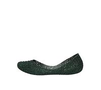 Melissa Campana Papel 20, Zapatos Planos de Ballet con Puntera Cerrada para Mujer, Green, 7.5 UK