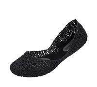 melissa Campana Papel VII, Bailarinas con Punta Cerrada Mujer, Negro Brillante 52682, 38 EU