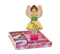 Melissa & Doug 13554 - Muñeca Nina magnética para Vestir, de Madera