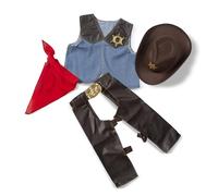 Melissa & Doug 14273 Conjunto de Disfraces, Vaquero, Talla única