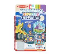 Melissa & Doug | Adhesivos reutilizables | Paw Patrol | Patrulla Canina | Ultimate missions | Estimula la imaginación y creatividad | Regalo fantástico para niñas y niños