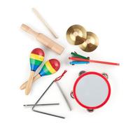 Melissa & Doug banda en una caja, Instrumentos Musicales, Juguetes musicales para niños, 3+, Regalo para niño o niña