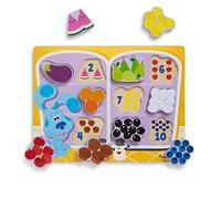 Melissa & Doug Blue's Clues & You! Rompecabezas de Piezas Gruesas de Madera - Alimentos de Refrigerador (10 Piezas)