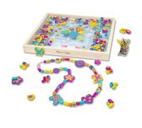 Melissa & Doug Created by Me! Bead Bouquet Deluxe Wooden Bead Set With 220+ Beads for Jewelry-Making