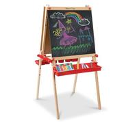 Melissa & Doug Deluxe Easel/Magnetic Boards - Arts & Crafts Supplies 9336 caballete - Caballetes y accesorios