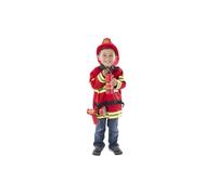 Melissa & Doug Disfraz Bombero para Niños y Niñas, Traje de Fiesta con Accesorios, Juego de Imitación, Disfraz de Halloween o Carnaval, Juego Creativo, Para Niños y Niñas de 3-6 Años