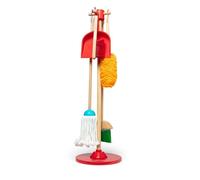Melissa & Doug, Let’s Play House! Dust! Sweep! Mop! Pretend Play Toy Set for Kids, Cleaning Wooden Toys for Children, 3+, Gift for Boy or Girl