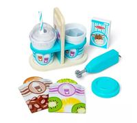 Melissa & Doug - Juego de Bebidas frías y Calientes, Alimentos de Juguete para niños y niñas de a Partir de 3 años - Certificados FSC