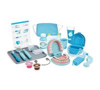 Melissa & Doug Juego Dentista, Juego Educativo para niños y niñas, Juego de imitación, Juguete Creativo Montessori, Regalo para niños de 3 4 5 6 7 años, 26 Piezas y Accesorios