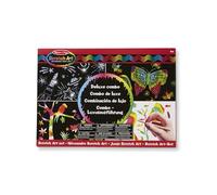 Melissa & Doug- Scratch Art Deluxe Combo Set Lujo con Suministros, Multicolor (5981) , color/modelo surtido
