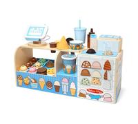 Melissa & Doug - Juguete de heladería de Madera con Atractivas Bolas de Helado - Certificados FSC