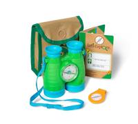 Melissa & Doug Let's Explore Juego de prismáticos y brújula, Juego de simulación, 3+ Regalo para niño o niña