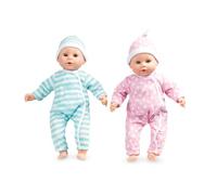 Melissa & Doug | Luke and Lucy | Muñeca y muñeco de 38 cm | Perfectos como primeros muñecos para abrazar y cuidar y para desarrollar las competencias sociales y emocionales