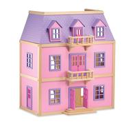 Melissa & Doug Casa de muñecas de Madera de Varios Pisos
