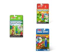 Melissa & Doug - Pack 3 Water Wow Animales, Granja y Dinosaurios | Libros para Pintar con Agua Niños +3 Años